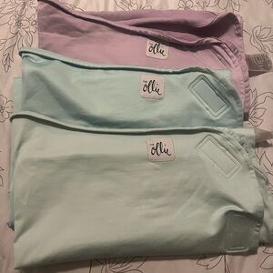 The Ollie Swaddle Set in Pastel Colors